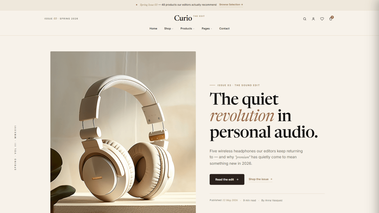 Curio preview